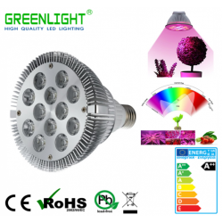 Led Spot E27 12.9W 90-260Vac GROW
