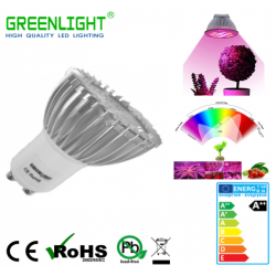 Led Spot GU10 3.9W 90-260Vac GROW