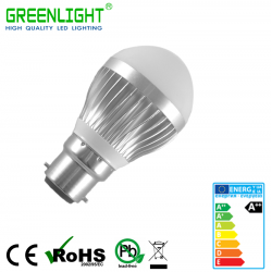 Led Bulb B22 3.9W 90-260Vac White 