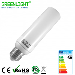 Лед PL E27 5.9W 90-260Vac Бяла