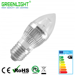 Led Candle E27 3.9W 90-260Vac White