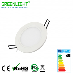 Led Round Panel 3W 85-265Vac White