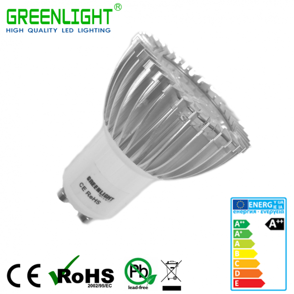 Led Spot GU10 3.9W 90-260Vac White